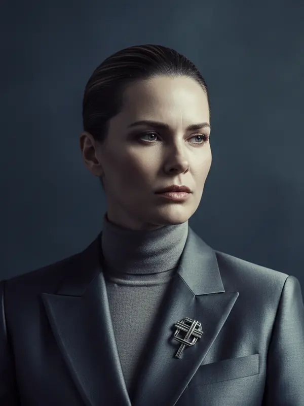 The Cold Perfectionist (Grumpy Stoic) Archetype Illustration