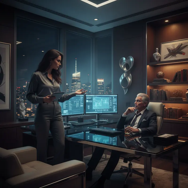 The Assistant's Rebellion - Personalized Power & Wealth Story Preview