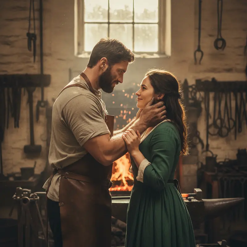 The Blacksmith's Bond - Personalized Historical Romance Story Preview