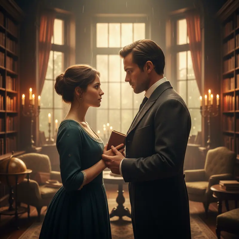 The Governess's Secret - Personalized Historical Romance Story Preview