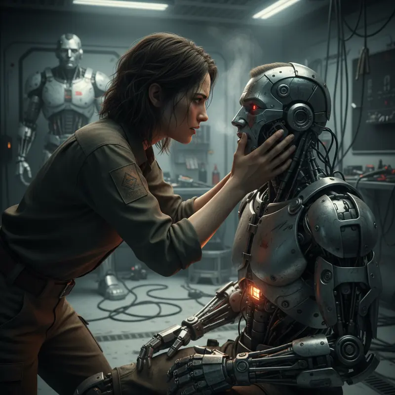 The Cyborg's Protocol - Personalized Monster / Paranormal Story Preview