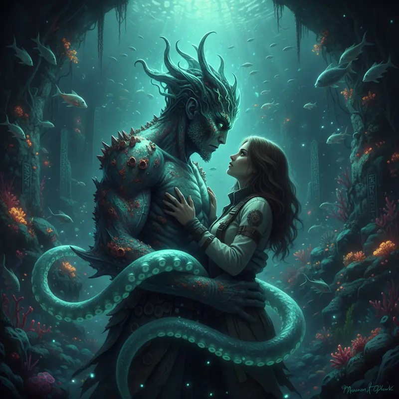 The Kraken's Claim - Personalized Monster / Paranormal Story Preview