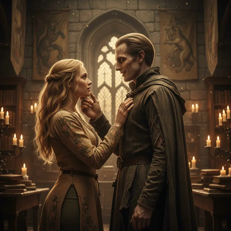 The Vampire's Golden Mate - Personalized Monster / Paranormal Story Preview