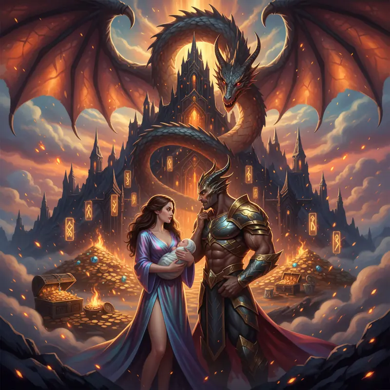 The Dragon's Heir - Personalized Spicy Romantasy Story Preview