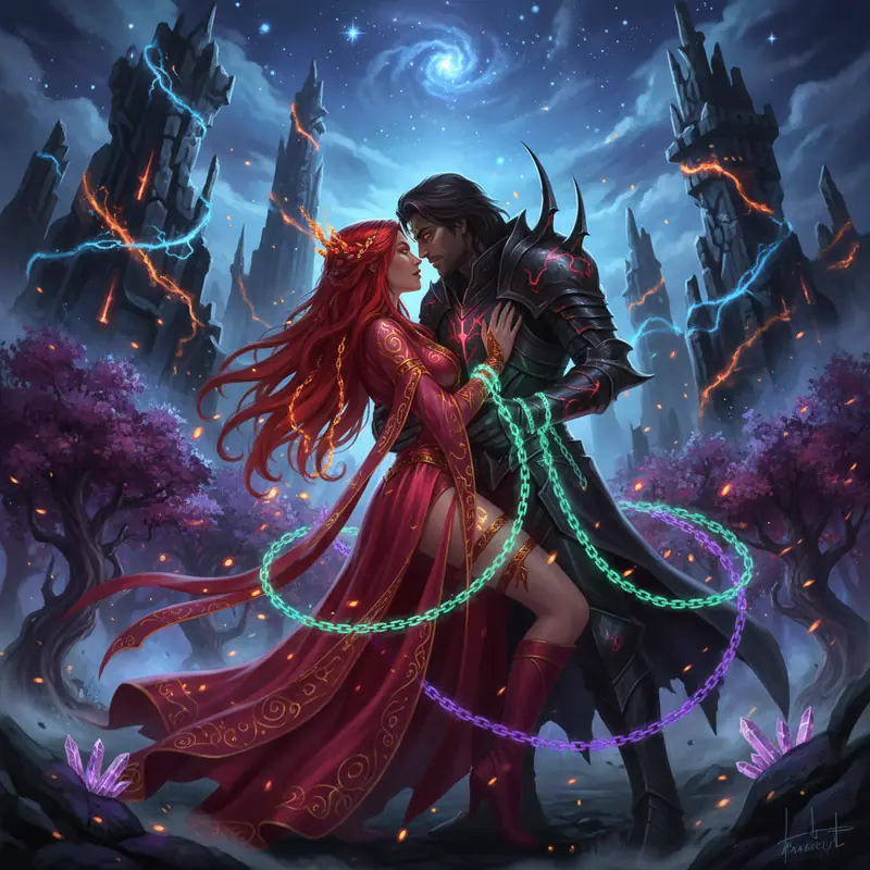 The Forbidden Binding - Personalized Spicy Romantasy Story Preview