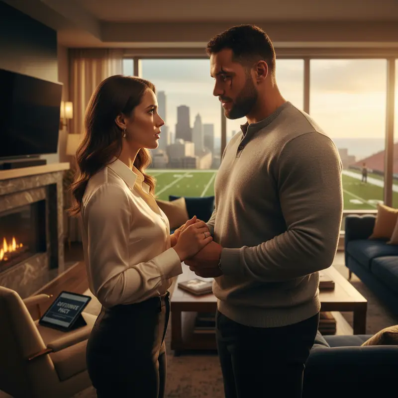 The Defensive Pact - Personalized Sports Romance Story Preview