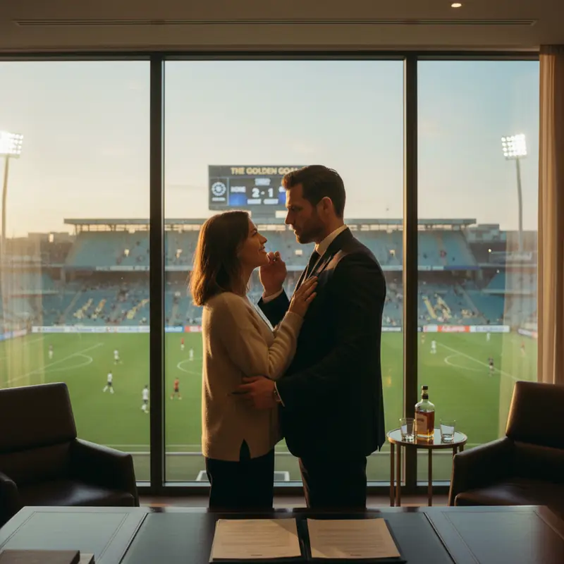 The Golden Goal - Personalized Sports Romance Story Preview