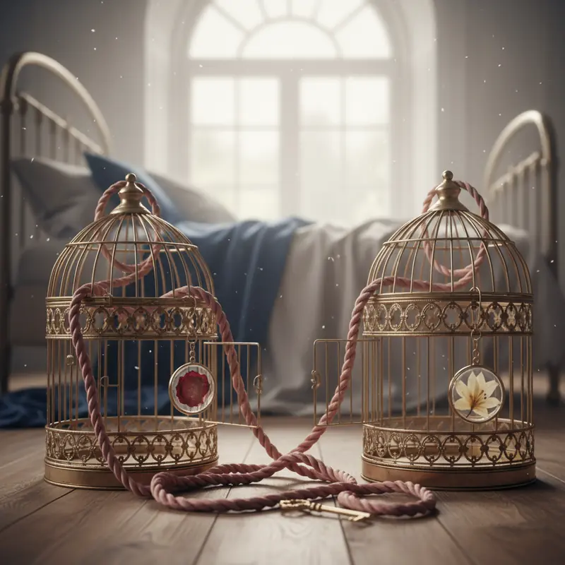 Forced Proximity Trope Illustration